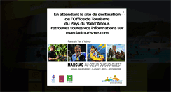Desktop Screenshot of marciactourisme.com